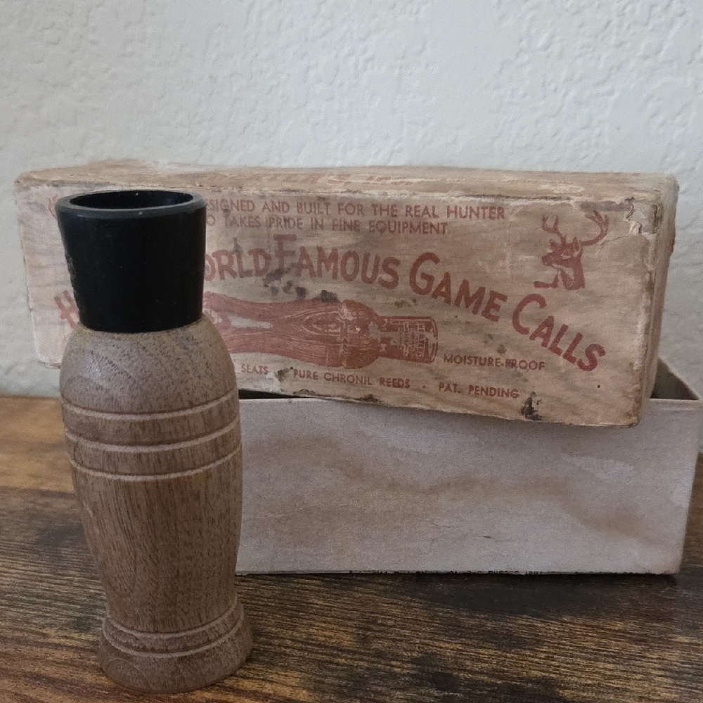 Vintage Wooden Game Call